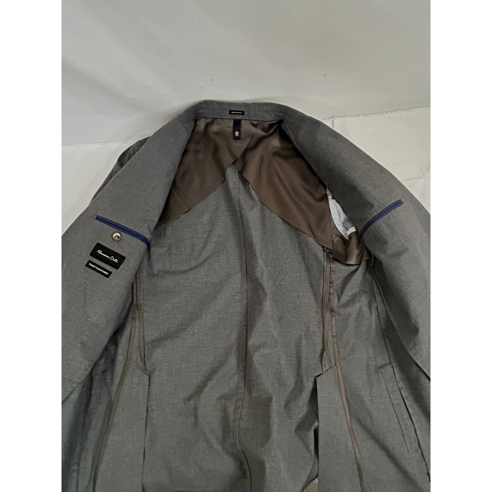 Massimo Dutti Blazer 42R Patch Pocket Unconstructed Cotton Linen Surgeon Cuffs - Picture 9 of 16